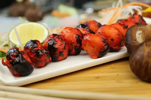 Mushroom Achari Tikka