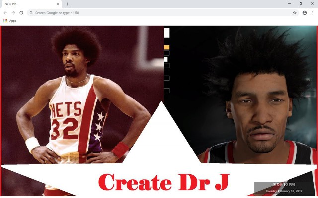 Julius Erving New Tab & Wallpapers Collection