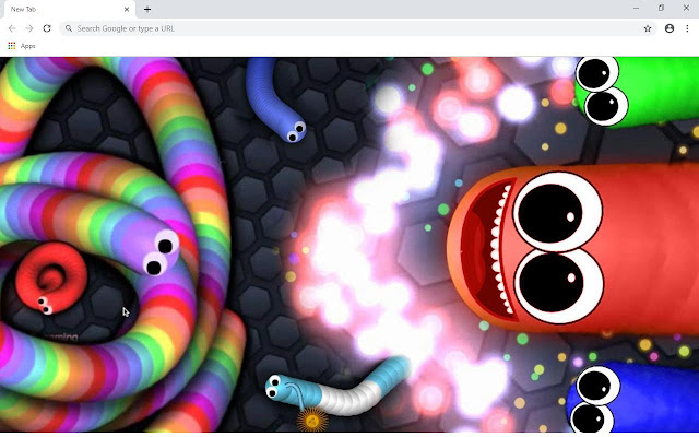 Slither.io vs Agar.io Wallpapers and New Tab