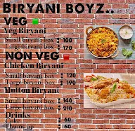 Biryani Boyz menu 1