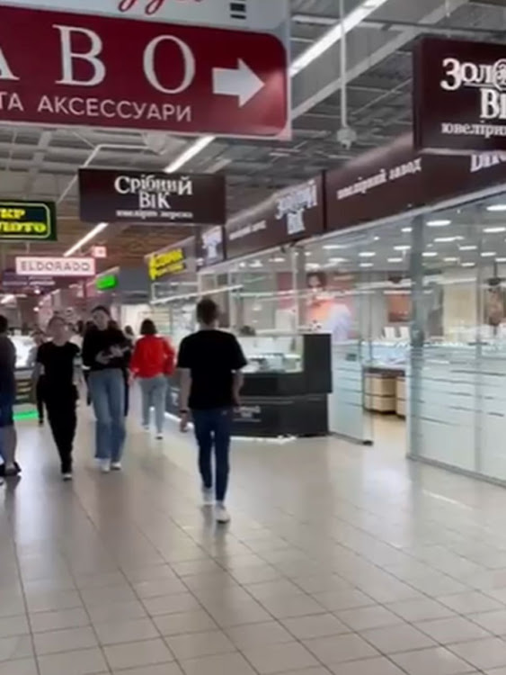 Inside the shopping centre things appeared to be relatively normal in a video filmed two days before the attack