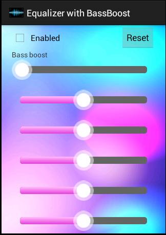 Equalizzatore con Bass Boost