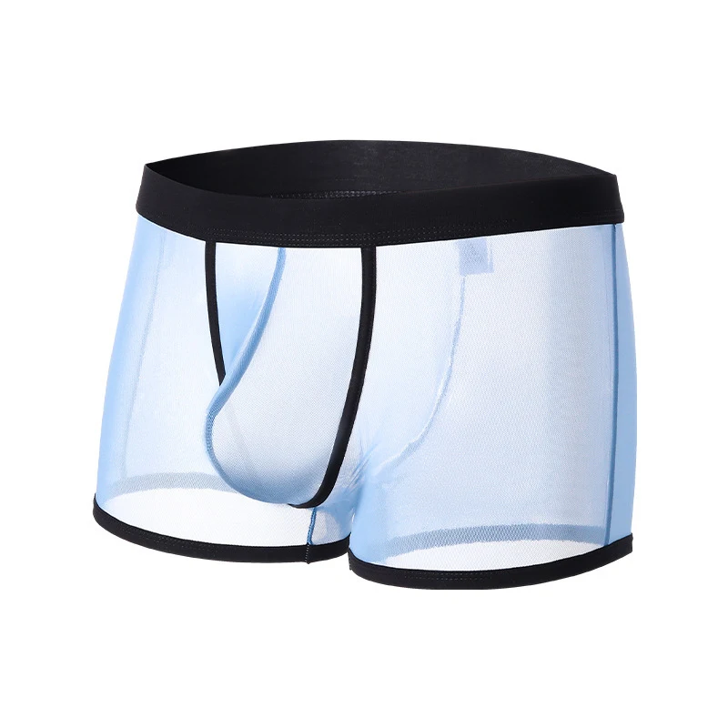 Men's Quick-drying Breathable and Transparent Mesh Panties offer ultimate comfort, ventilation and support. Ideal for da
