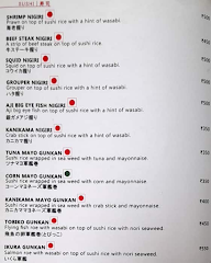 Azukii Bistro menu 4