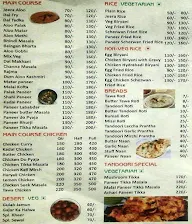 Mr Hungry menu 1