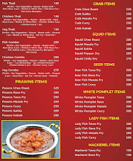 Karavali Fish Fusion menu 1