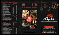 Mumbaa Chopstick menu 1