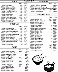 Maazin's chinese corner menu 2