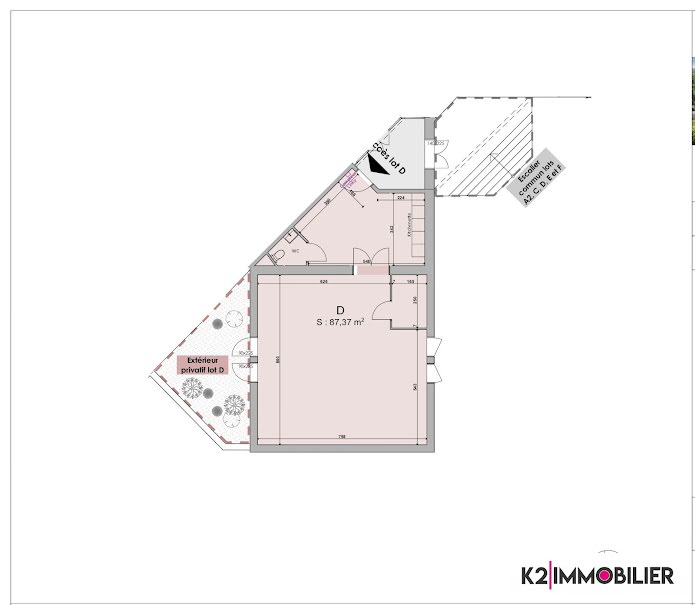 Vente locaux professionnels  87 m² à Montelimar (26200), 240 120 €