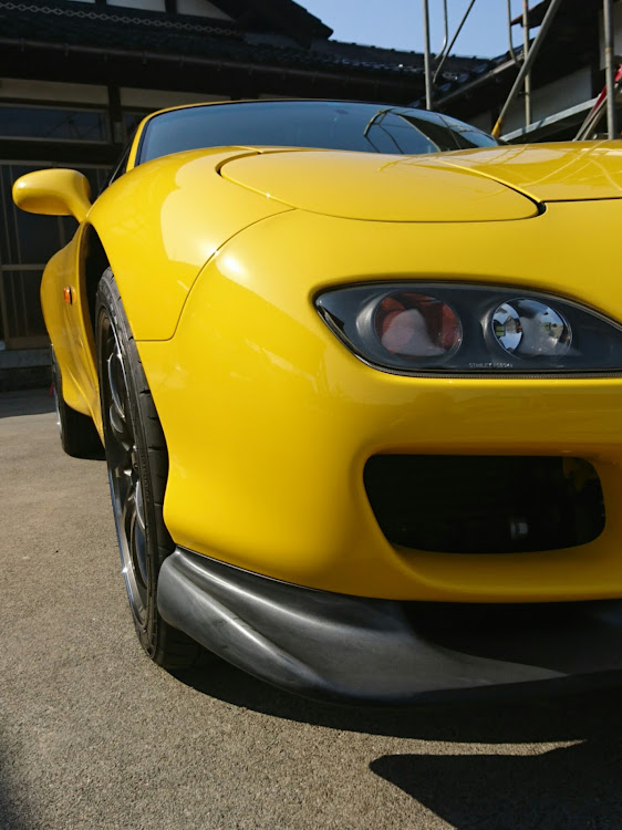 RX-7のホイール交換・タイヤ交換・ボルクレーシング・CE28SL・RX-7に関するカスタム事例の投稿画像2枚目