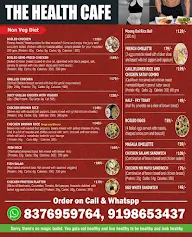 The health cafe menu 1