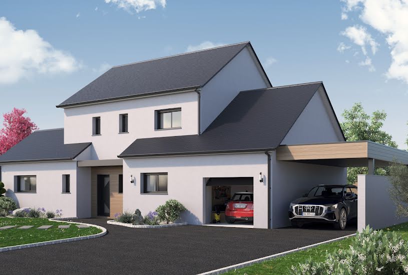  Vente Terrain + Maison - Terrain : 373m² - Maison : 145m² à Tauxigny (37310) 