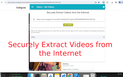 bSave - Secure Video Downloader For All