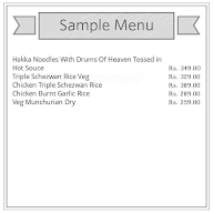 Mandarin Oak- The Heavenly Chinese menu 1