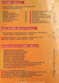 Belly Di Balle Balle menu 7