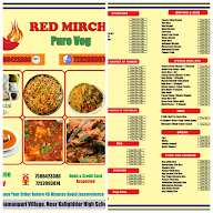 Red Mirchi Pure Veg menu 1