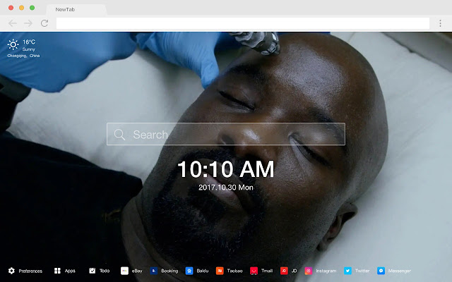 Luke Cage HD New Tabs Popular Marvel Themes