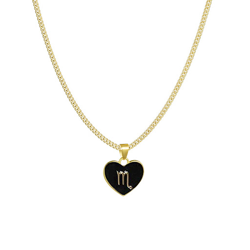 Title 8, 12 Constellation Love Necklace Personalized Hea...