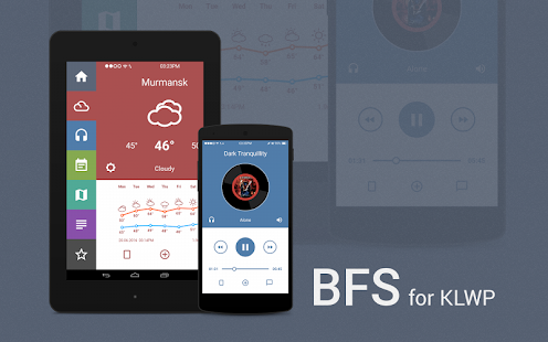 How to download BFS Theme for KLWP 1.11 unlimited apk for bluestacks