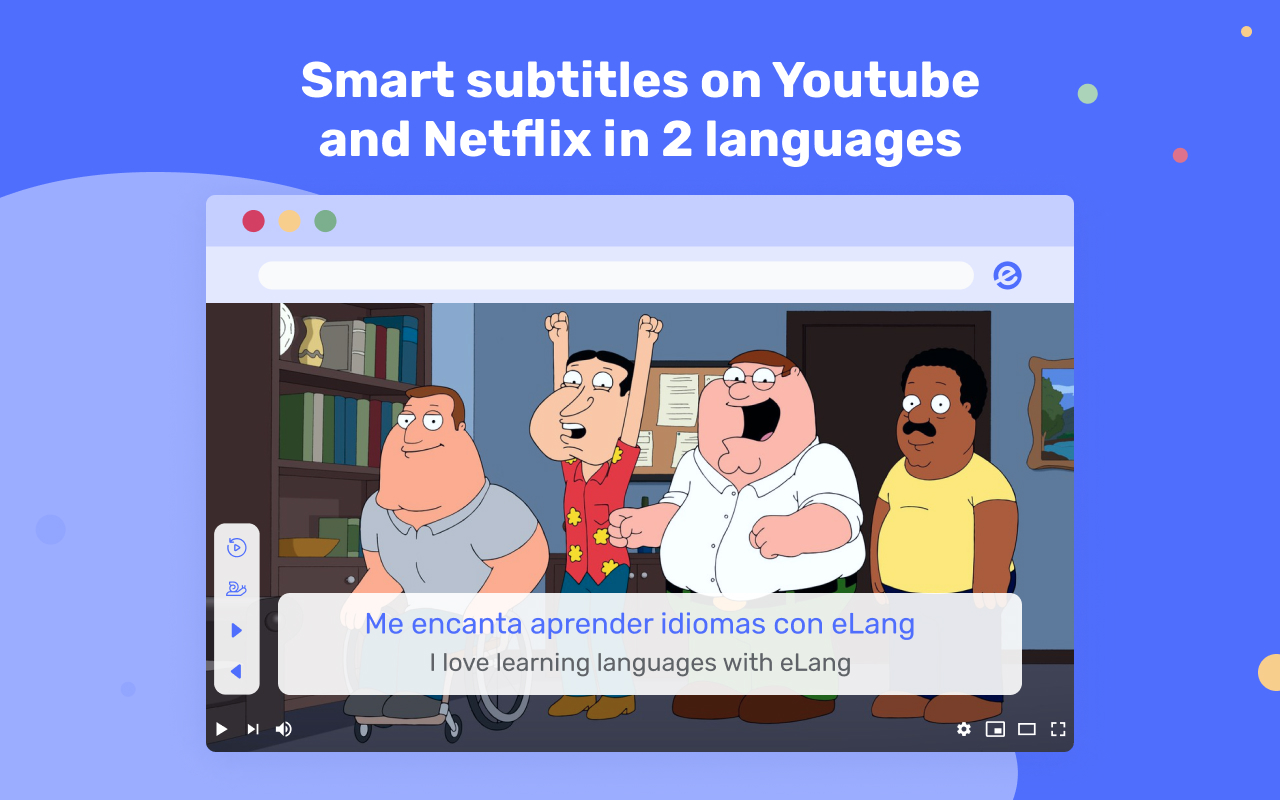 eLang: Learn Languages with Netflix & Youtube Preview image 7