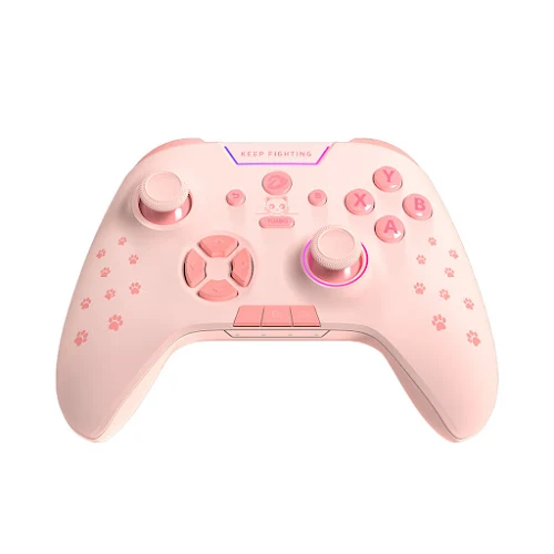 Tay cầm chơi game DAREU H105 Pink