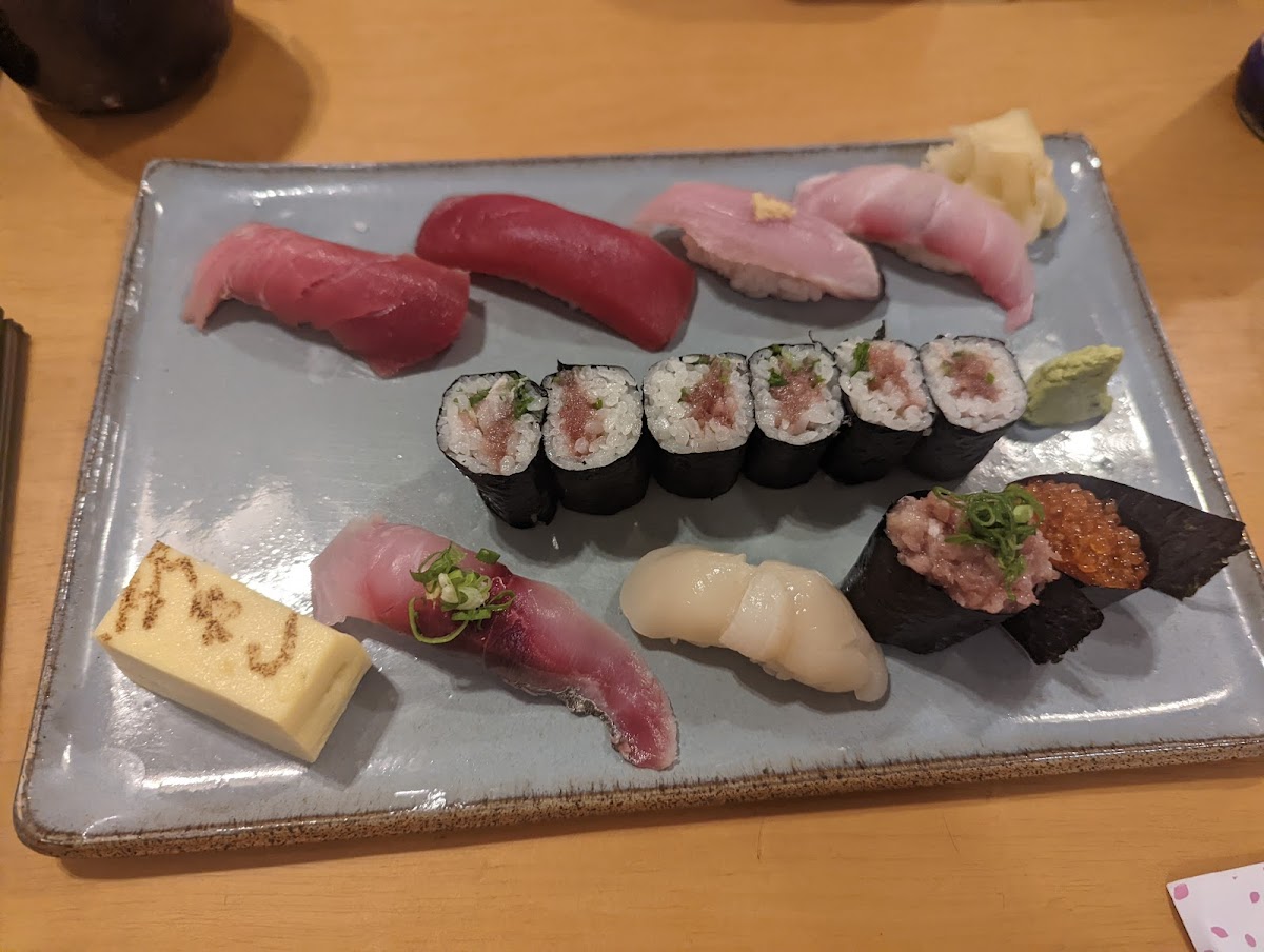 Sushi assortment