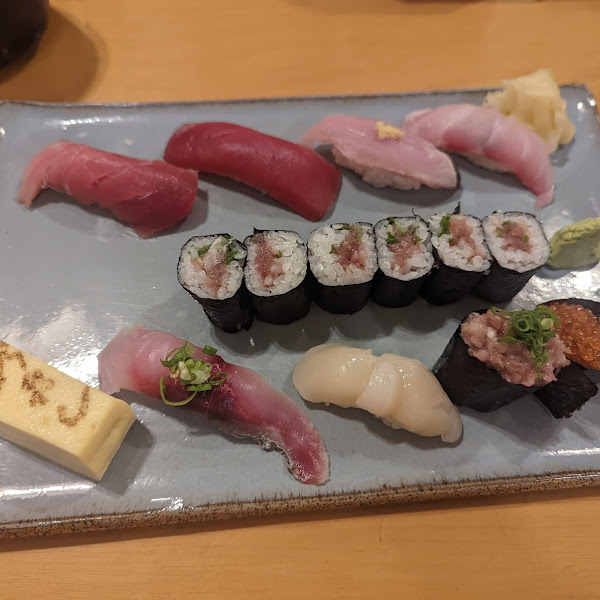 Sushi assortment