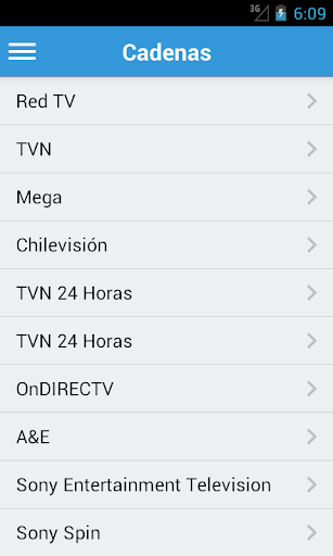 Televisión Chilena Guía Gratis