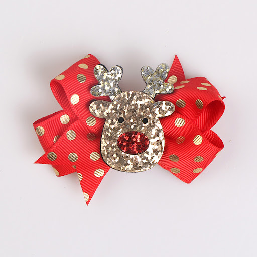 Title 5, Cute Childrens Christmas Tree Bow Hairpin Add ...