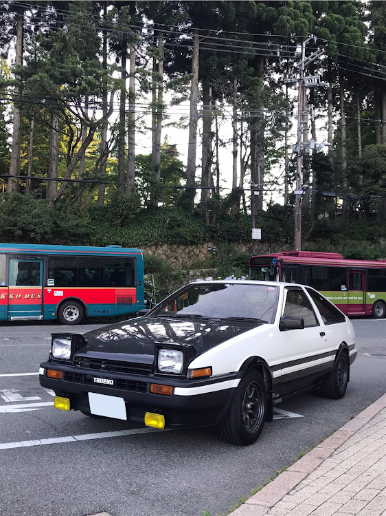 スプリンタートレノの藤原とうふ店（自家用）・頭文字D・ポートタワー・ドライブに関するカスタム事例の投稿画像2枚目
