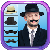 Man Hat & Mustache PhotoEditor 1.0.3 Icon