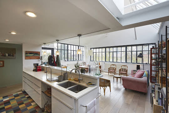 Loft avec terrasse