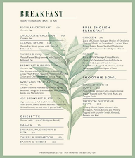 Terra Gourmet menu 1