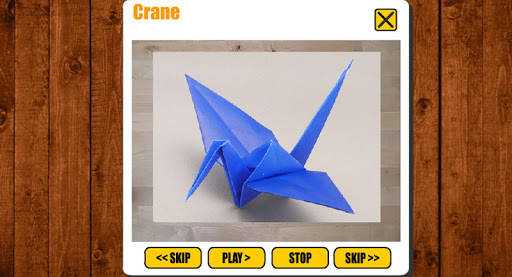 Origami Crane app