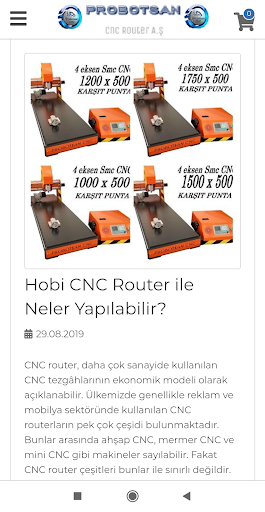 PROBOTSAN CNC ROUTER MAKİNA A.Ş