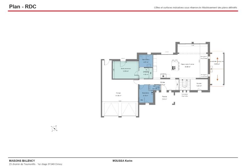  Vente Terrain + Maison - Terrain : 771m² - Maison : 150m² à Soignolles-en-Brie (77111) 