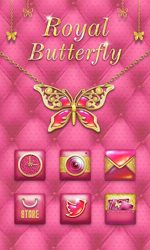 RoyalButterfly GOLauncherTheme