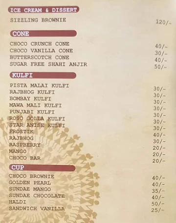 Aaichya Gavat Restro-Dhaba menu 