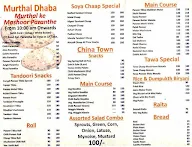 Eat House menu 1