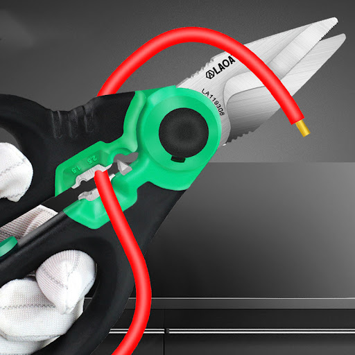 Title 3, Taiwan Stainless Steel Electricians Scissors, ...