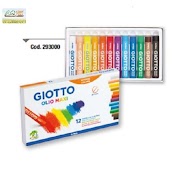 Bút Sáp Màu Nhập Khẩu Italy Giotto Olio Hộp 12 Màu 293000