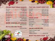 Midway Healthy Meal menu 1