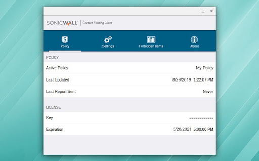 SonicWall Content Filtering Server