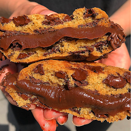 Chocolate Brigadeiro Cookie Sandwich