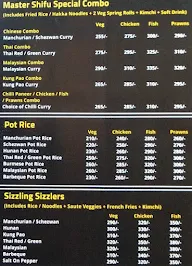 Shifu Express menu 3