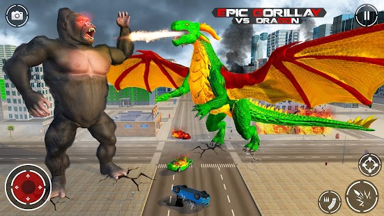 Download Dinosaur Games City Rampage android on PC