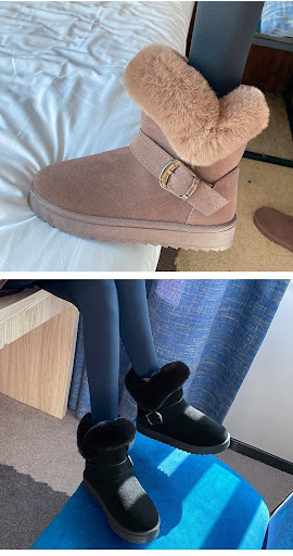Title 5, Platform boots with belt buckle. Elevate your s...