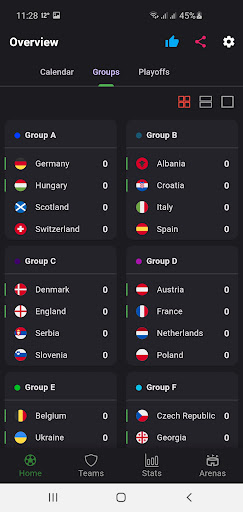 Screenshot Euro Cup 2024 Live