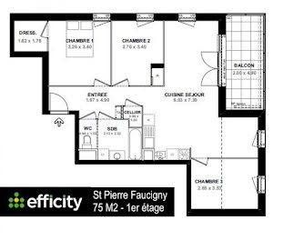 appartement à Saint-Pierre-en-Faucigny (74)