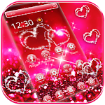 Cover Image of Tải xuống Glitter Love Sparkle Theme Wallpaper 1.1.4 APK